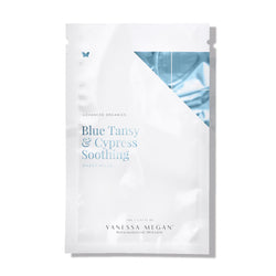 BLUE TANSY & CYPRESS SOOTHING SHEET MASK  藍色艾菊和柏樹舒緩面膜
