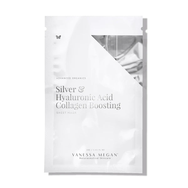 Silver & Hyaluronic Acid Collagen Boosting Sheet Mask 銀透明質酸膠原蛋白面膜